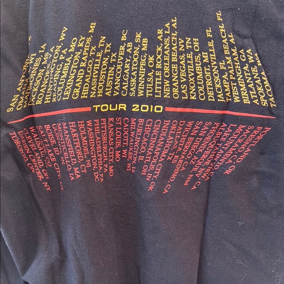 Lady Antebellum Black tour t-shirt - Picture 4 of 4